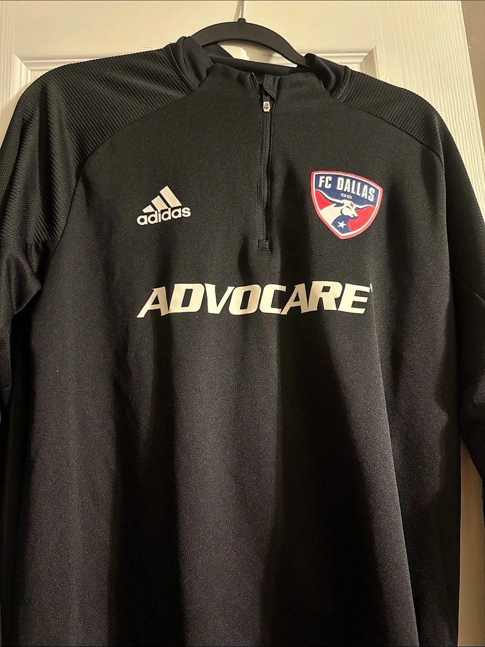 adidas FC Dallas AEROREADY jersey Black & White Large